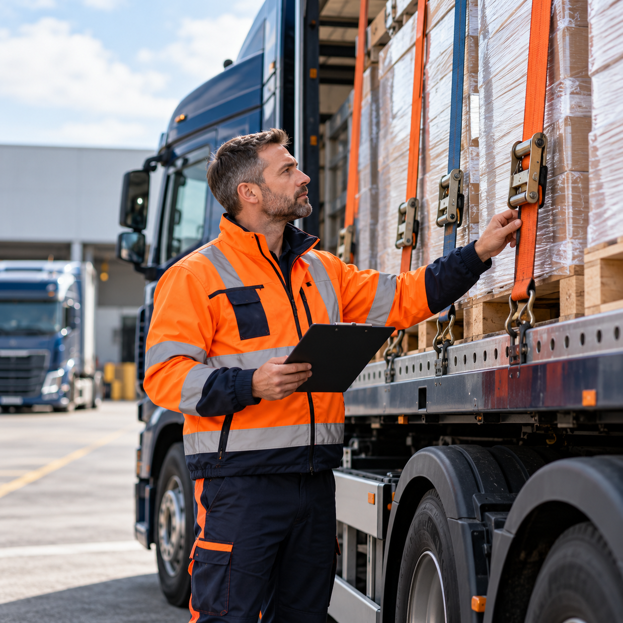 Actualisering vakbekwaamheid voor beroepschauffeurs bij een vrachtwagen