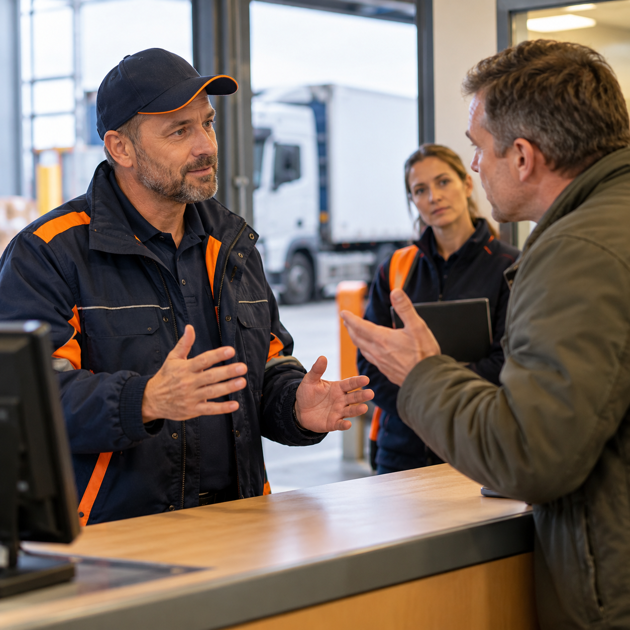 Professioneel gesprek over sociale veiligheid en omgaan met agressie